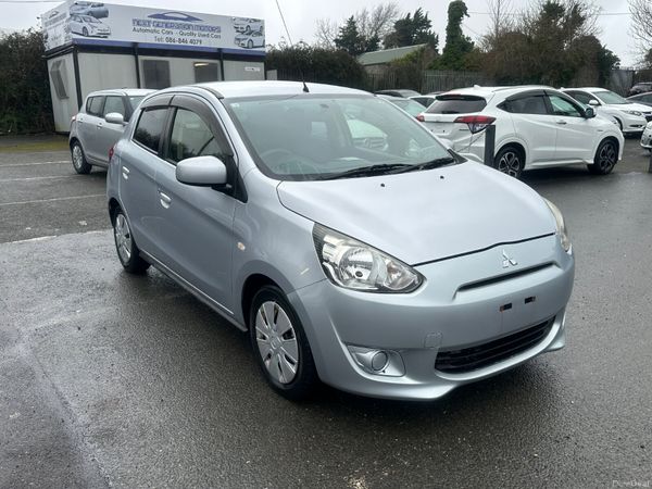 Mitsubishi Mirage Hatchback, Petrol, 2014, Silver