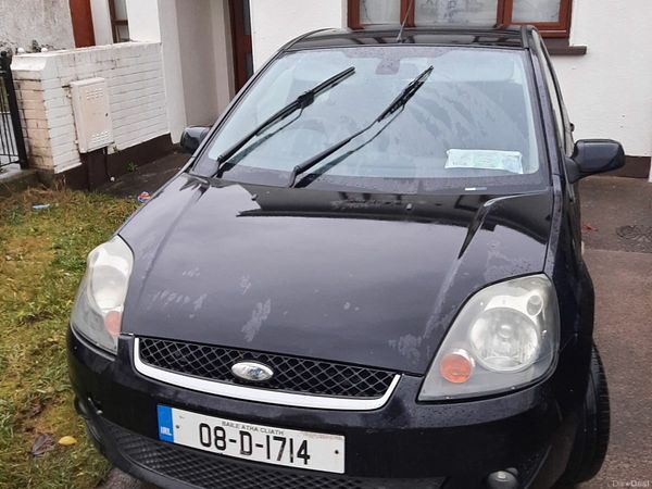 Ford Fiesta Hatchback, Petrol, 2008, Black