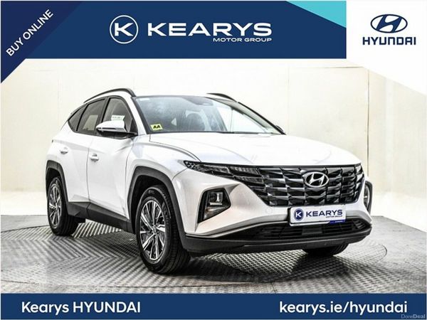Hyundai Tucson SUV, Petrol Hybrid, 2023, White