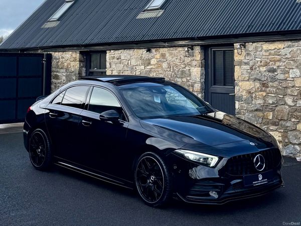 Mercedes-Benz A-Class Saloon, Petrol, 2020, Black