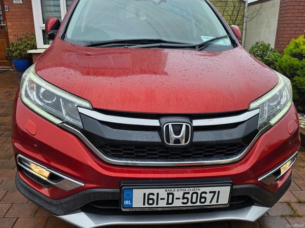 Honda CR-V SUV, Diesel, 2016, Red