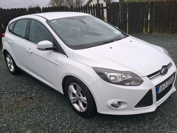 Ford Focus Hatchback, Diesel, 2013, White