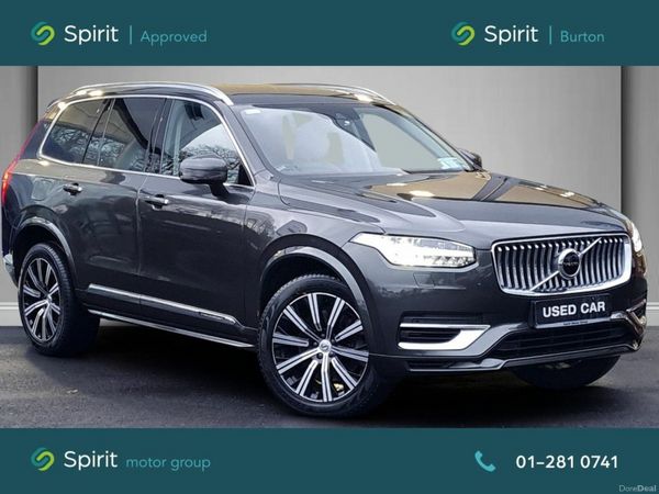 Volvo XC90 SUV, Petrol Plug-in Hybrid, 2020, Grey
