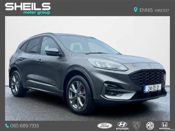 Ford Kuga SUV, Petrol Plug-in Hybrid, 2024, Grey
