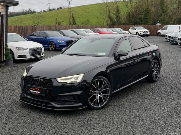 Audi A4 Saloon, Diesel, 2017, Black