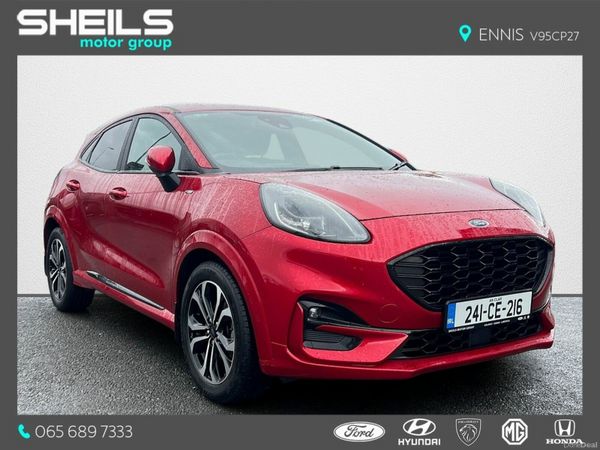 Ford Puma SUV, Petrol, 2024, Red