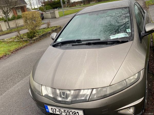 Honda Civic Hatchback, Petrol, 2007, Grey