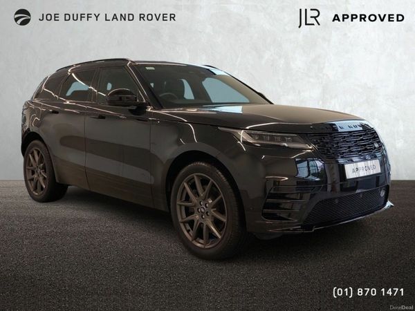 Land Rover Range Rover Velar SUV, Petrol Plug-in Hybrid, 2024, Black