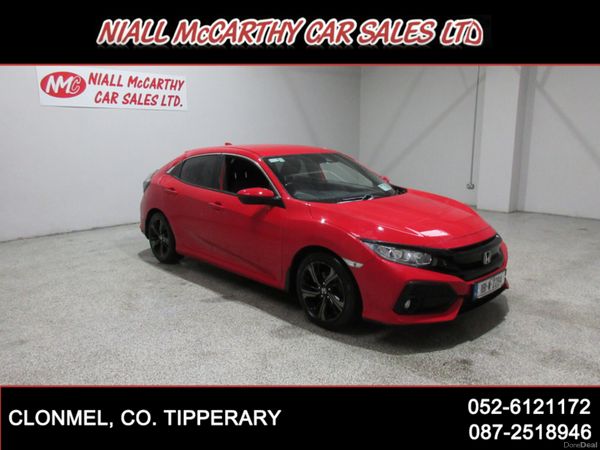 Honda Civic Hatchback, Diesel, 2018, Red