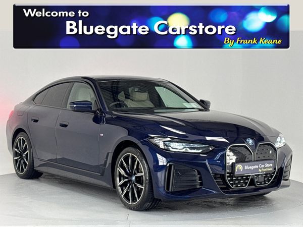 BMW i4 Saloon, Electric, 2023, Blue