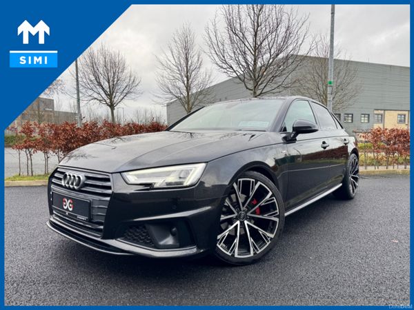 Audi A4 Saloon, Diesel, 2019, Black