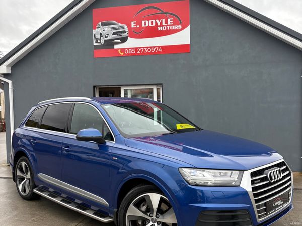 Audi Q7 SUV, Diesel, 2017, Blue