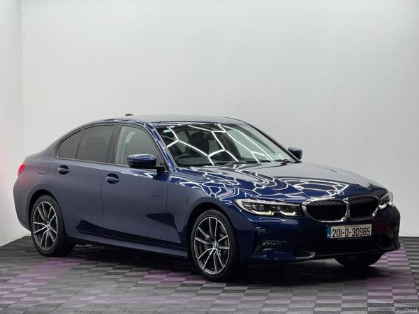 BMW 3-Series Saloon, Petrol Plug-in Hybrid, 2020, Blue