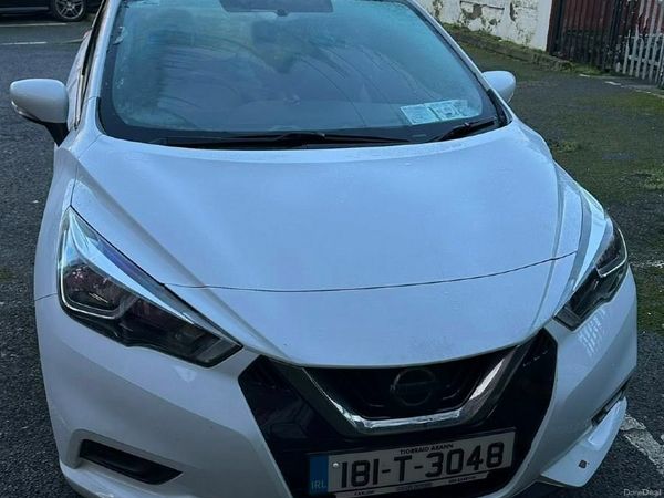 Nissan Micra Hatchback, Petrol, 2018, White