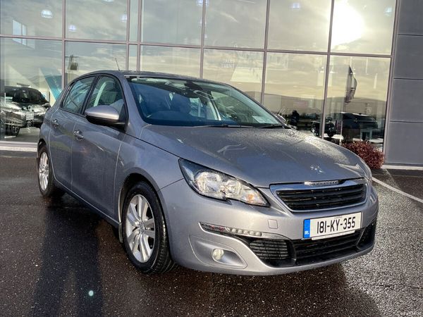 Peugeot 308 Hatchback, Diesel, 2018, Grey