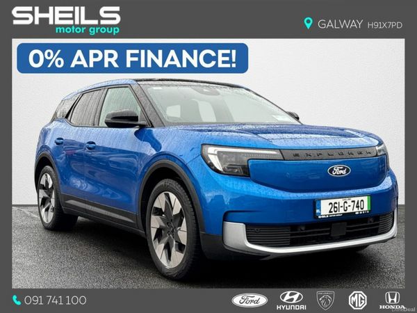 Ford Explorer MPV, Electric, 2026, Blue