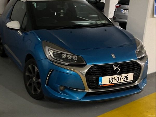 Citroen DS 3 Hatchback, Diesel, 2018, Blue