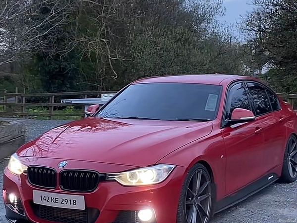 BMW 3-Series Saloon, Diesel, 2014, Red