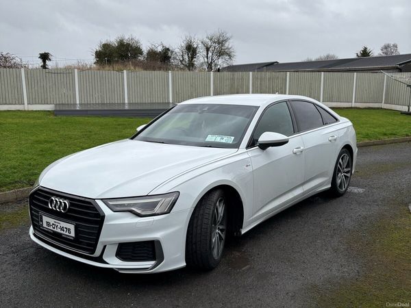 Audi A6 Saloon, Diesel, 2019, White