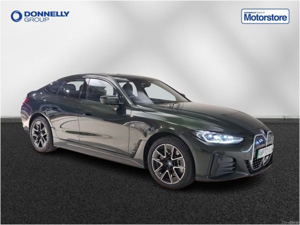 BMW i4 Hatchback, Electric, 2023, Green