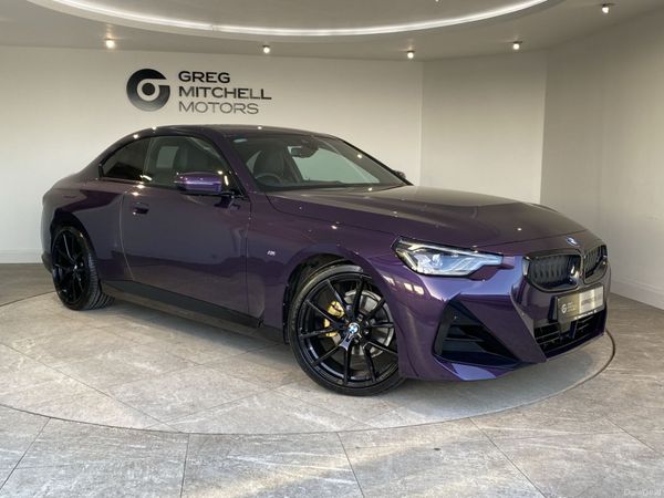 BMW 2-Series Coupe, Diesel Hybrid, 2022, Purple