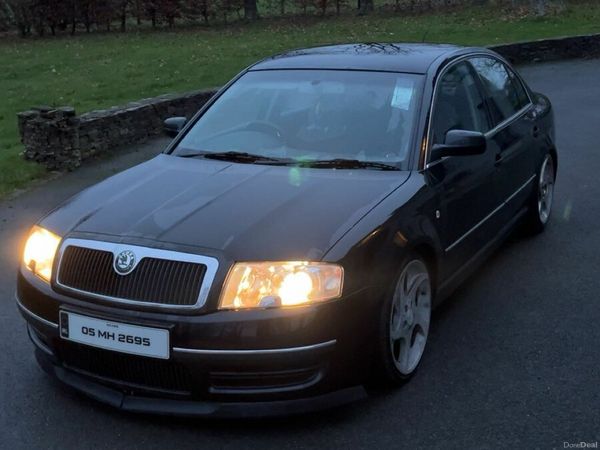 Skoda Superb Saloon, Diesel, 2005, Black