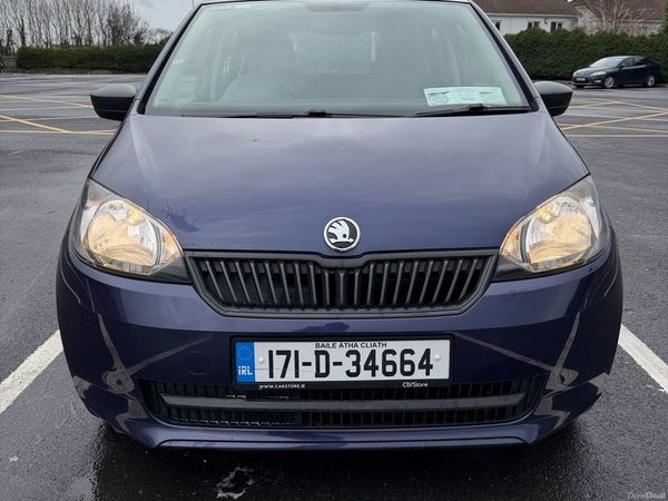 Skoda Citigo Hatchback, Petrol, 2017, Blue
