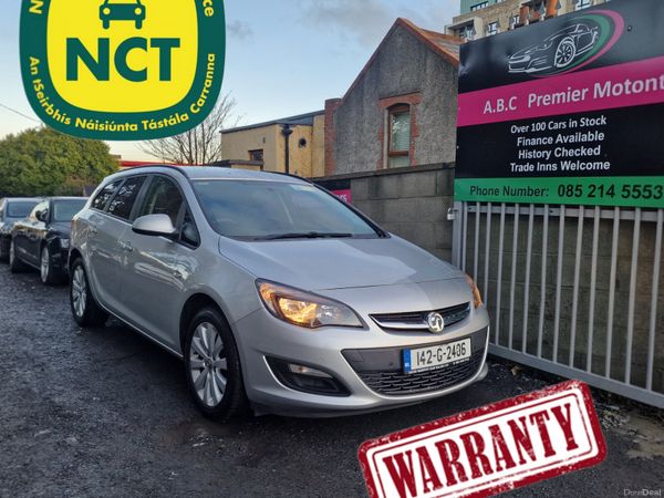 Vauxhall Astra Estate, Diesel, 2014, Silver