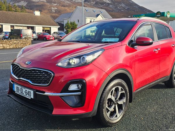 Kia Sportage SUV, Diesel, 2019, Red