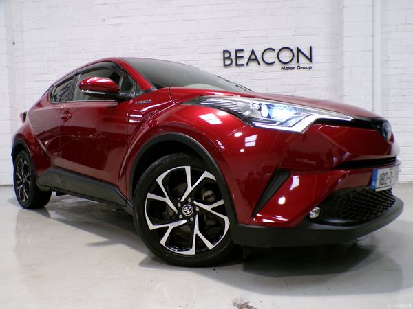 Toyota C-HR SUV, Petrol Hybrid, 2018, Red
