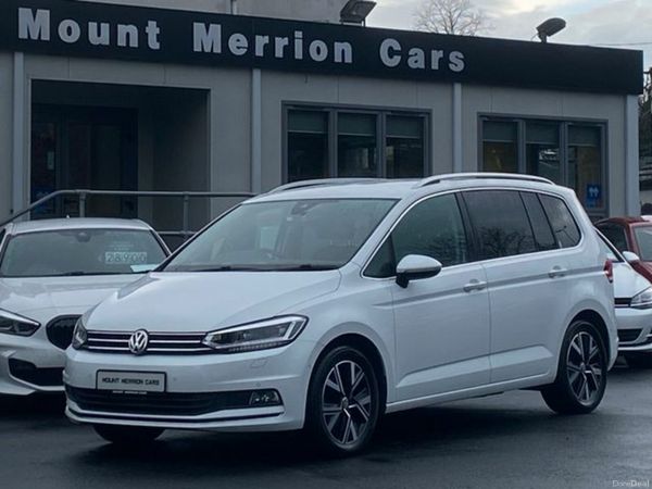 Volkswagen Touran MPV, Petrol, 2020, White