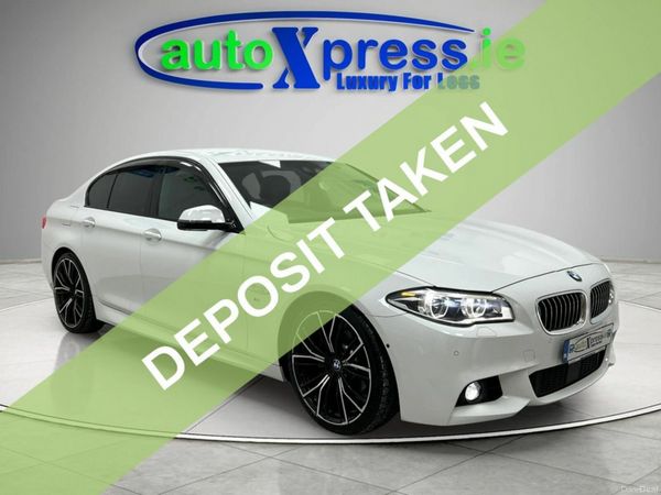 BMW 5-Series Saloon, Diesel, 2016, White