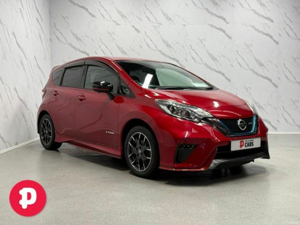 Nissan Note Hatchback, Petrol Hybrid, 2019, Red