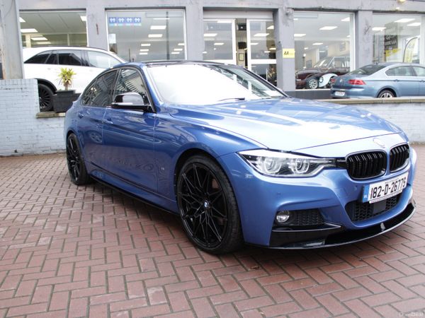 BMW 3-Series Saloon, Petrol Plug-in Hybrid, 2018, Blue
