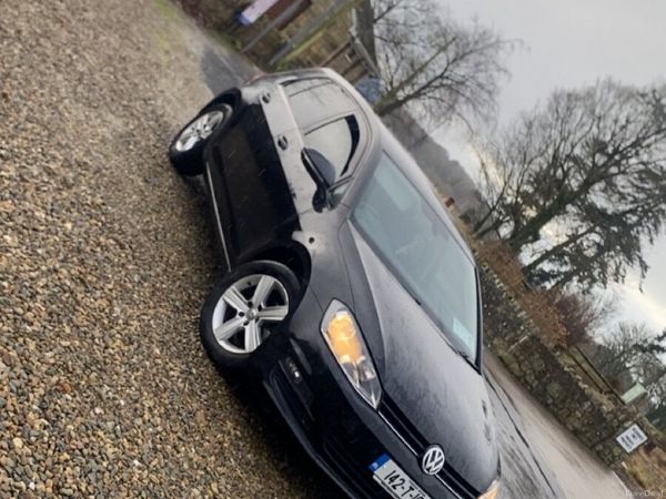 Volkswagen Golf Hatchback, Diesel, 2014, Black