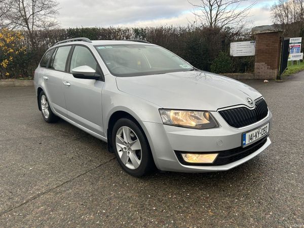 Skoda Octavia Estate, Diesel, 2014, Silver