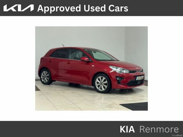 Kia Rio Hatchback, Petrol, 2022, Red