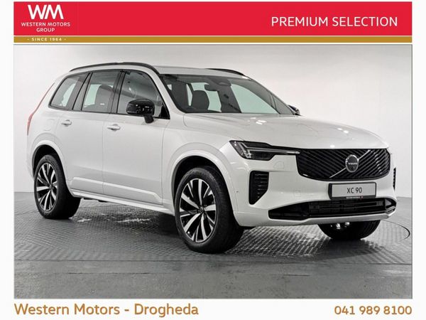 Volvo XC90 SUV, Petrol Hybrid, 2025, White