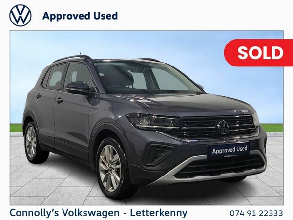 Volkswagen T-Cross SUV, Petrol, 2025, Grey