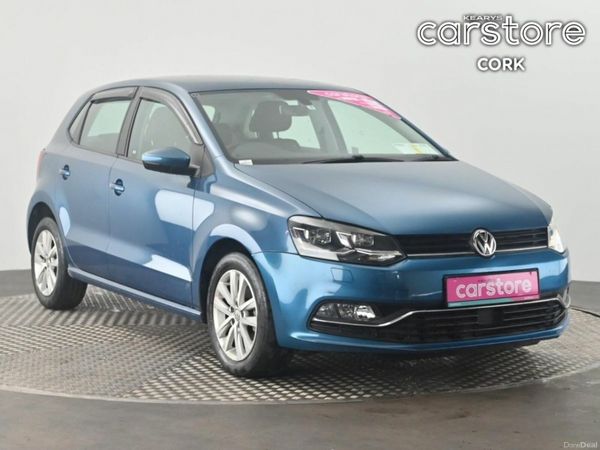 Volkswagen Polo Hatchback, Petrol, 2017, Blue