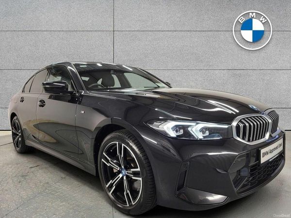 BMW 3-Series Saloon, Petrol Plug-in Hybrid, 2024, Black