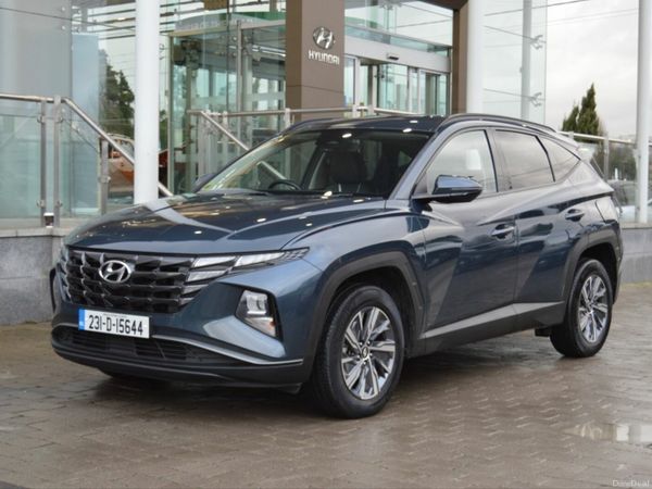 Hyundai Tucson SUV, Petrol Hybrid, 2023, Blue