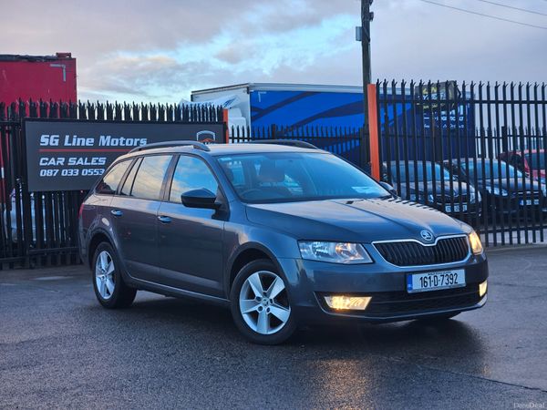 Skoda Octavia Estate, Diesel, 2016, Grey