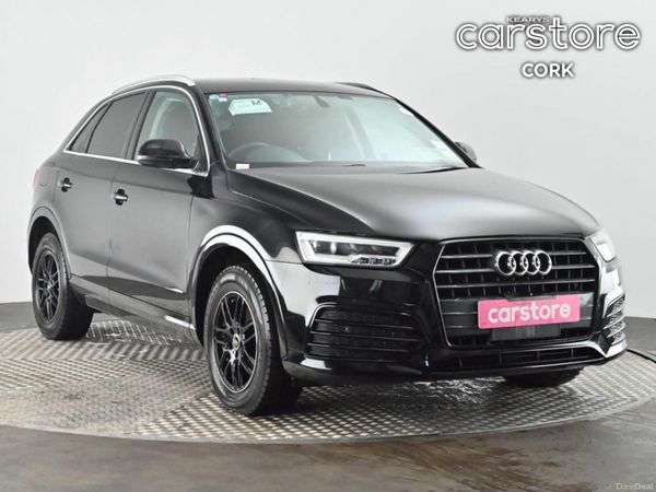 Audi Q3 SUV, Petrol, 2017, Black