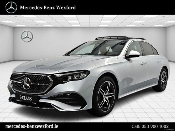 Mercedes-Benz E-Class Saloon, Diesel Plug-in Hybrid, 2026, Silver