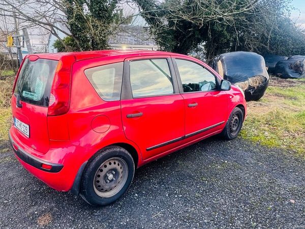 Nissan Note MPV, Petrol, 2007, Red