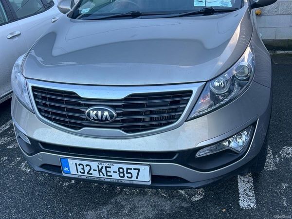 Kia Sportage SUV, Diesel, 2013, Silver