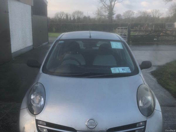 Nissan Micra Hatchback, Petrol, 2007, Silver