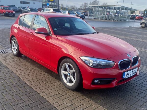 BMW 1-Series Hatchback, Diesel, 2016, Red