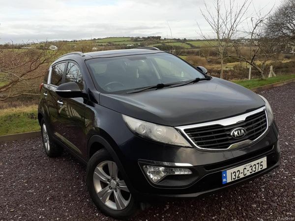 Kia Sportage SUV, Diesel, 2013, Black